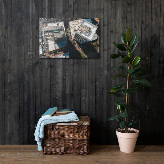 Downtown Tucson 8 Thin Framed Canvas